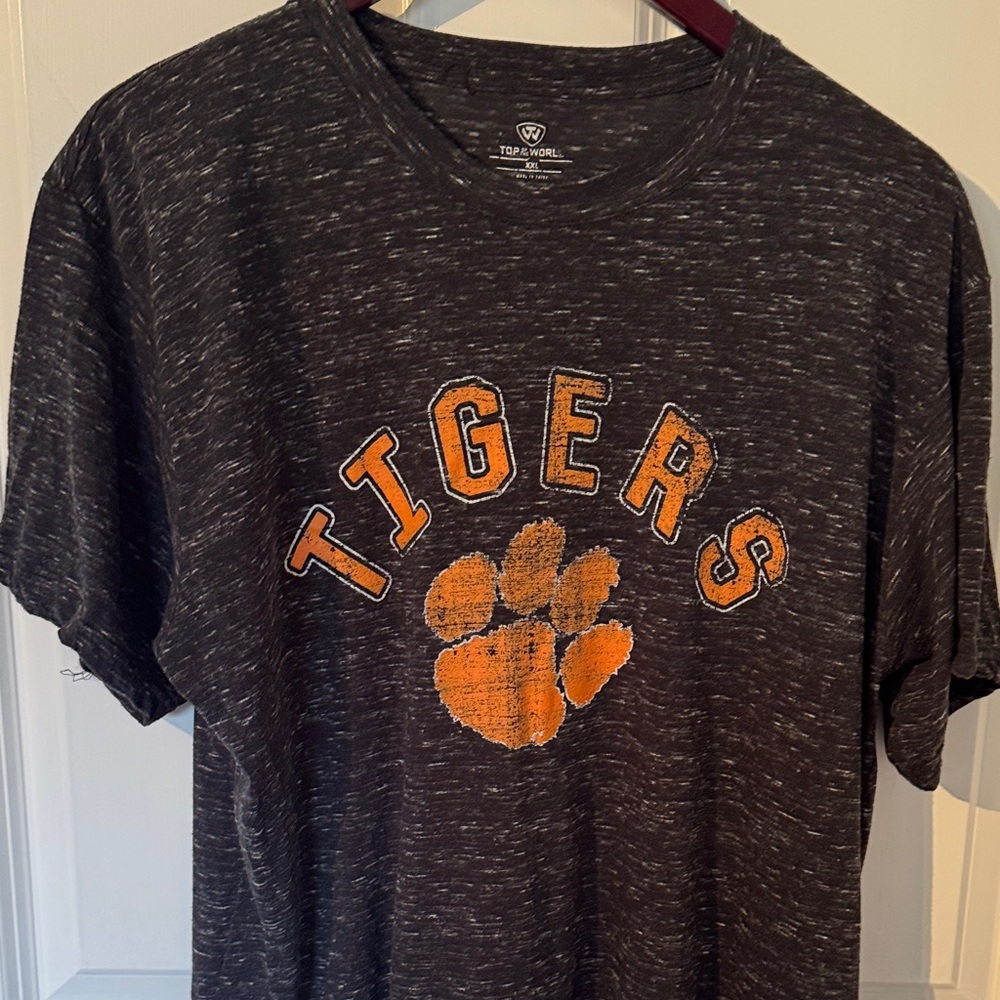 Top of the World Charcoal Tigers Tee